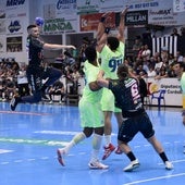 El Ángel Ximénez Puente Genil en su duelo ante el Barcelona
