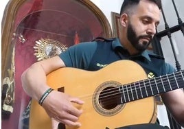 La Guardia Civil felicita en Córdoba su aniversario con un vídeo de su himno por bulerías