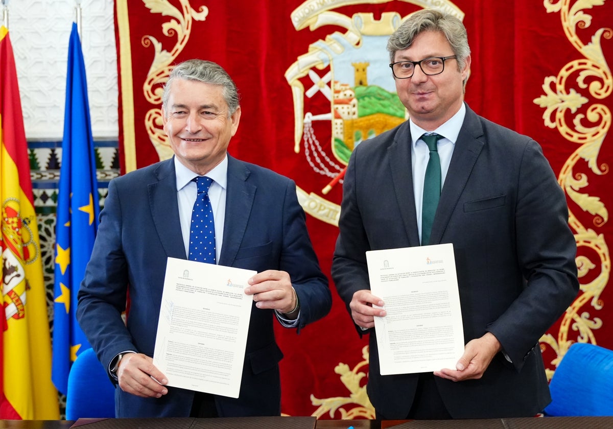 Antonio Sanz y Sergio Velasco, este viernes