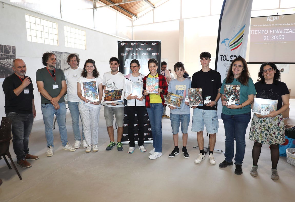 El Torneo Solidario de Puzles de Toledo, en imágenes