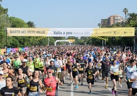 La Volta a Peu de Valencia «recupera músculo» con 8.500 participantes