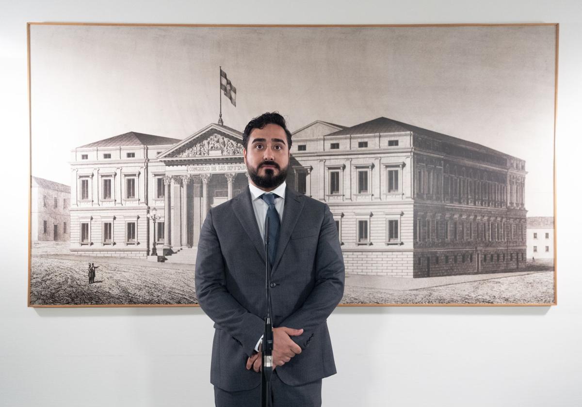 El eurodiputado Luis 'Alvise' Pérez, líder de la agrupación Se Acabó la Fiesta
