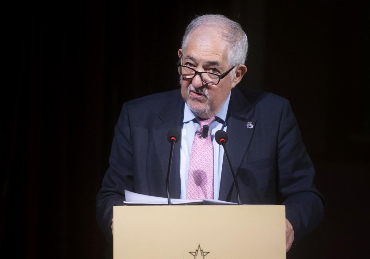 Cándido Conde-Pumpido, en una reciente comparecencia pública