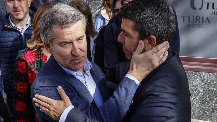 Feijóo deja al PP de Mazón fuera de los cargos clave del congreso nacional