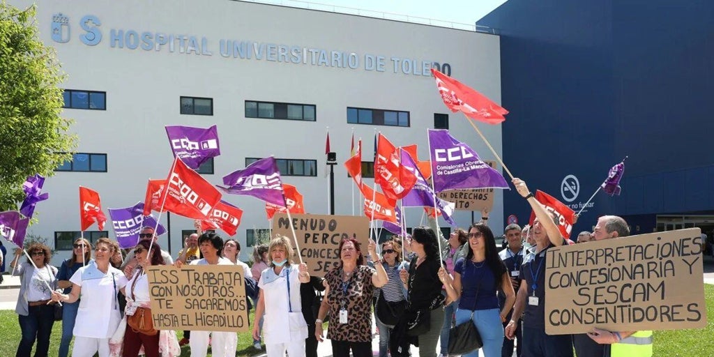 UGT presenta conflicto colectivo contra la empresa que gestiona la limpieza del Hospital Universitario de Toledo