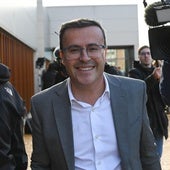 El secretario general del PSOE de Extremadura y presidente de la Diputación de Badajoz, Miguel Ángel Gallardo