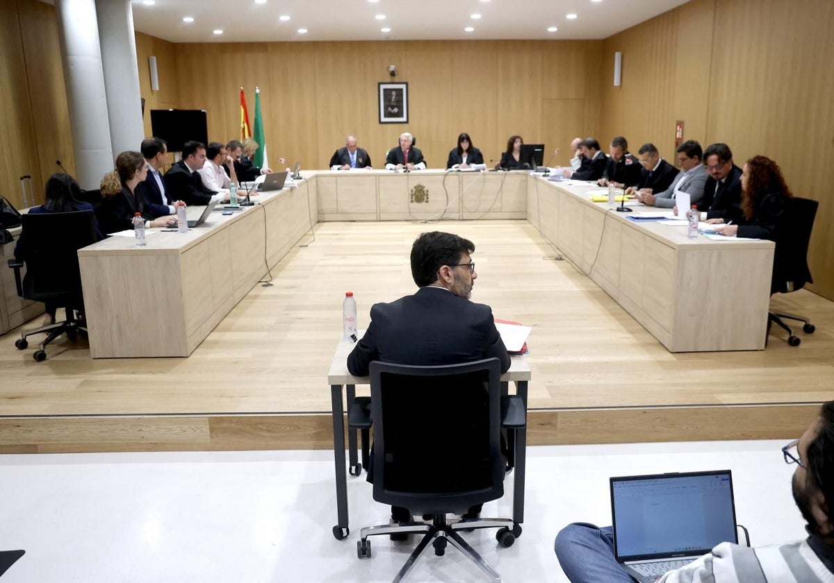 Declaración de Jesús León esta semana en la Audiencia provincial de Córdoba