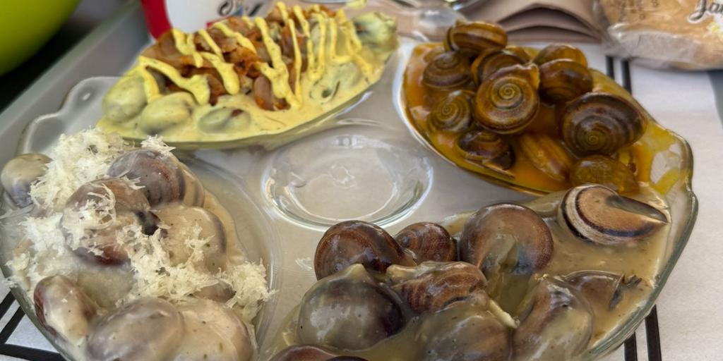 Crean en córdoba el primer kebab de caracoles: «¿a que dan ganas de comérselo? »