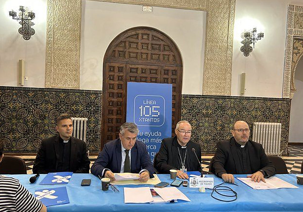 Presentación de la 'Línea 105' de la Archidiócesis de Toledo