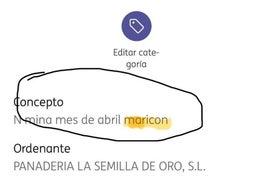 Imagen del concepto de la nómina al trabajador de la panadería de Coín