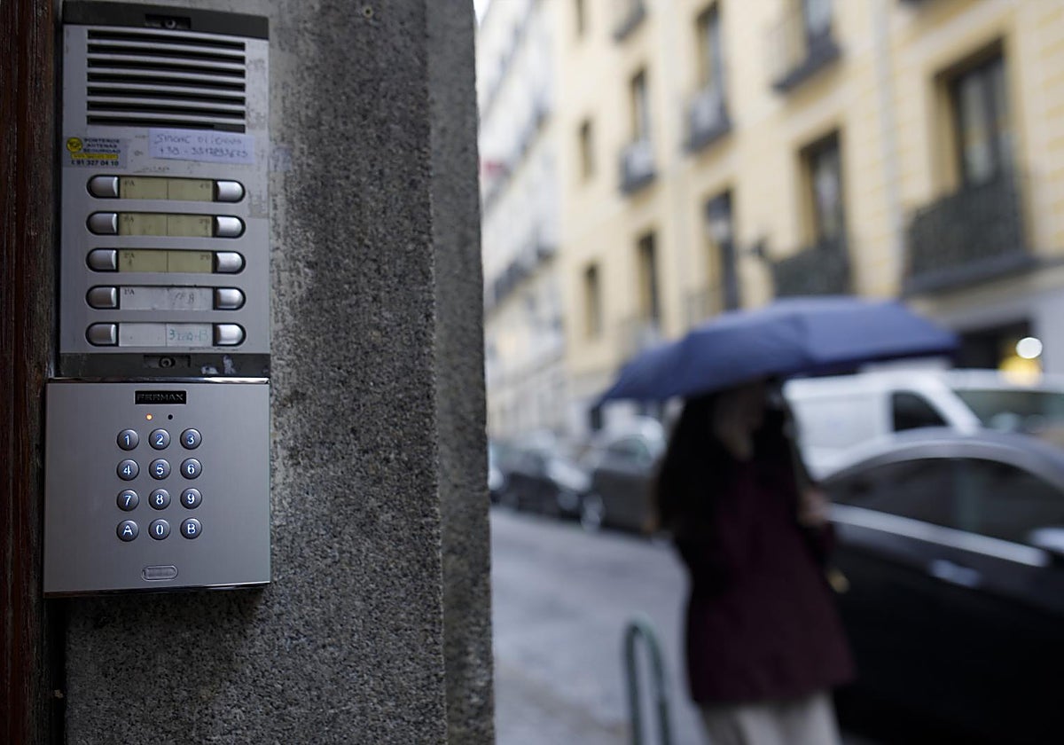 Las llaves de un piso turístico del centro