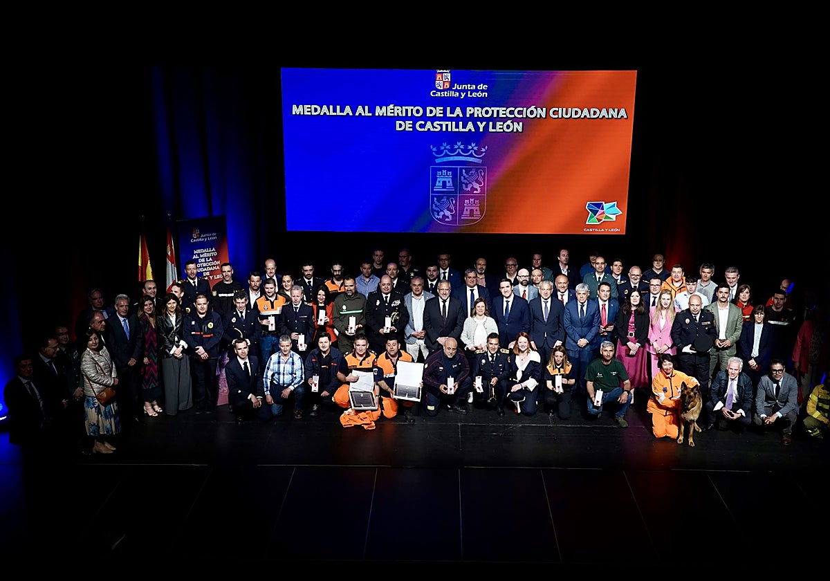 Entrega de las Medallas al Mérito de la Protección Ciudadana de Castilla y León 2024