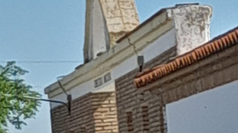 La fechada principal también ha sido dañada