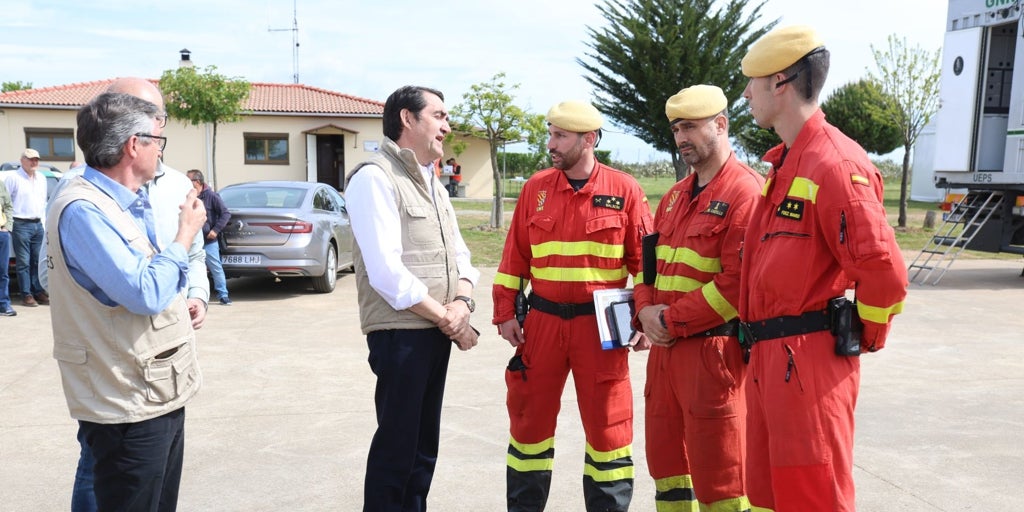 Quiñones, sobre el riesgo de incendios: «No son malas las perspectivas»