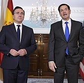 Albares reclama ante Washington el fin del bloqueo en Gaza