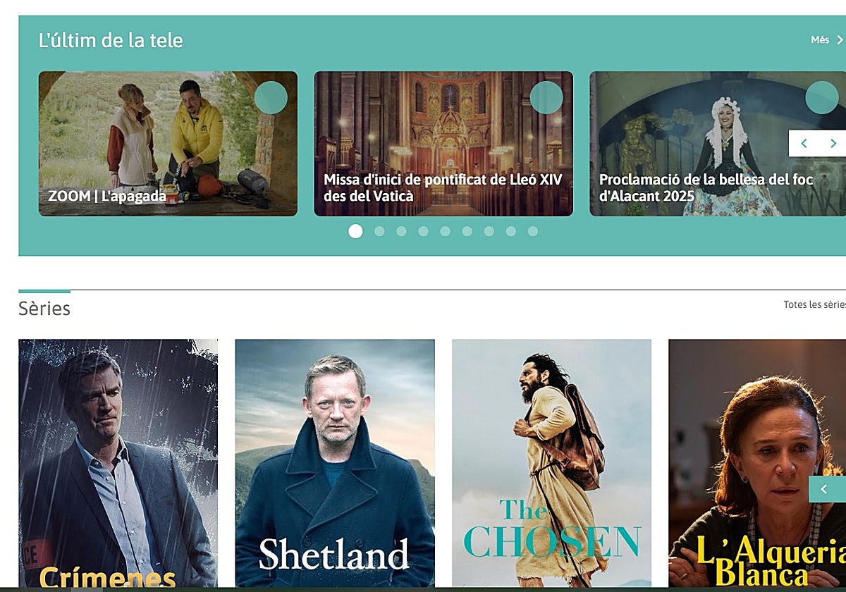 Servicio 'A la carta' de À Punt