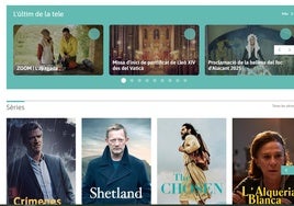 À Punt ofrece programas, series, cine y pódcast 'A la carta' en su web