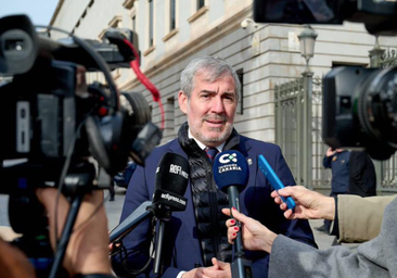 Clavijo se confiesa «decepcionado» por el bloqueo de algunas comunidades al reparto de los menores migrantes