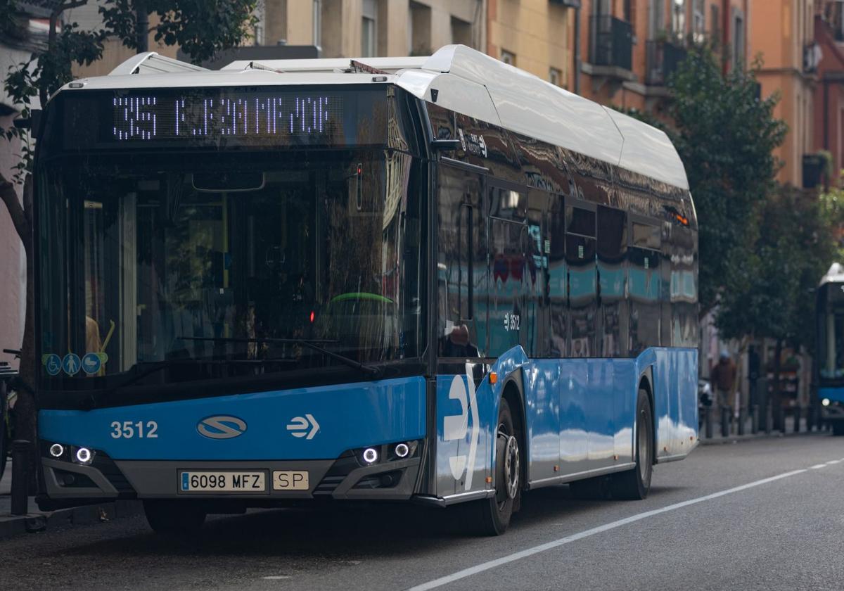 Un autobús de la EMT en una imagen de archivo.