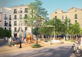 La plaza del Rastrillo tendrá una nueva fuente y más árboles