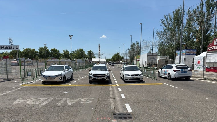 Nueva disposición de los carriles para el taxi
