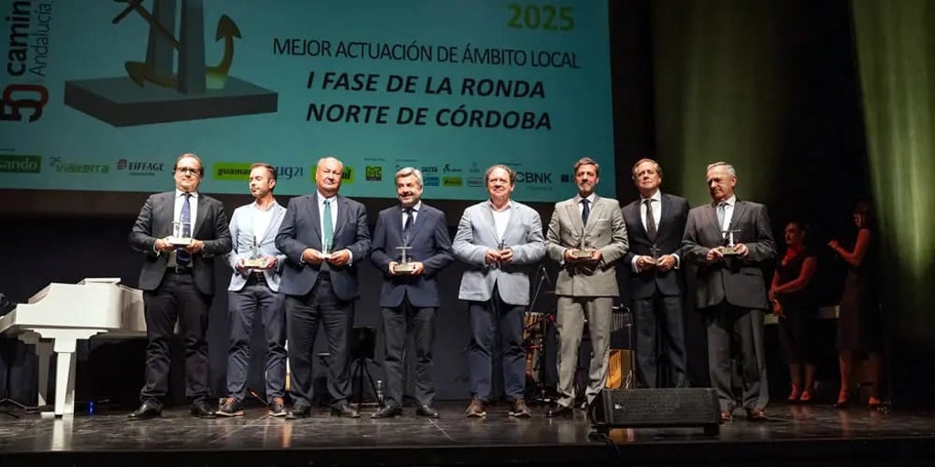 La primera fase de la Ronda Norte de Córdoba, premiada por los ingenieros de caminos de Andalucía