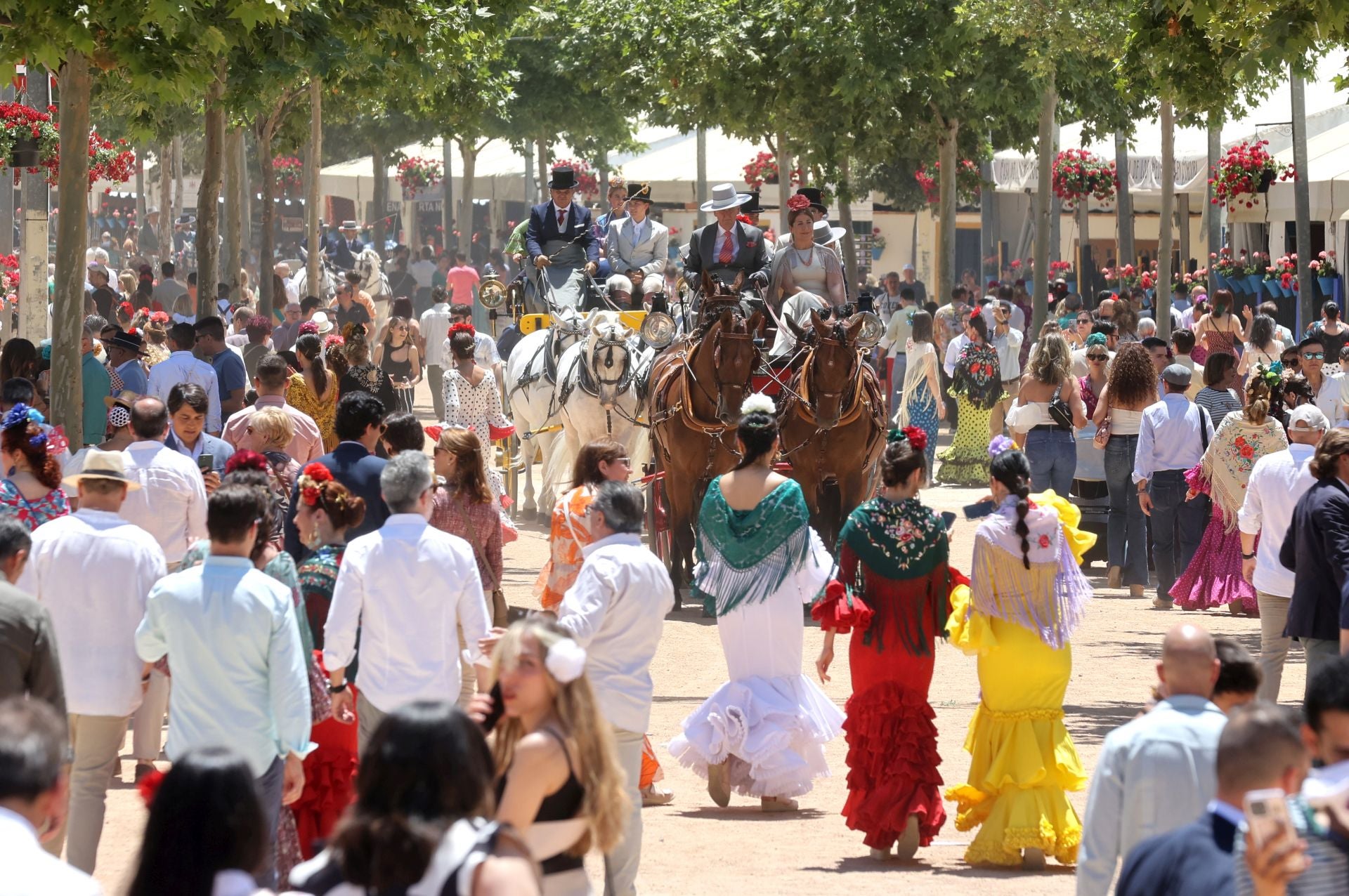 Las mejores imágenes del ambiente del sábado de Feria en Córdoba