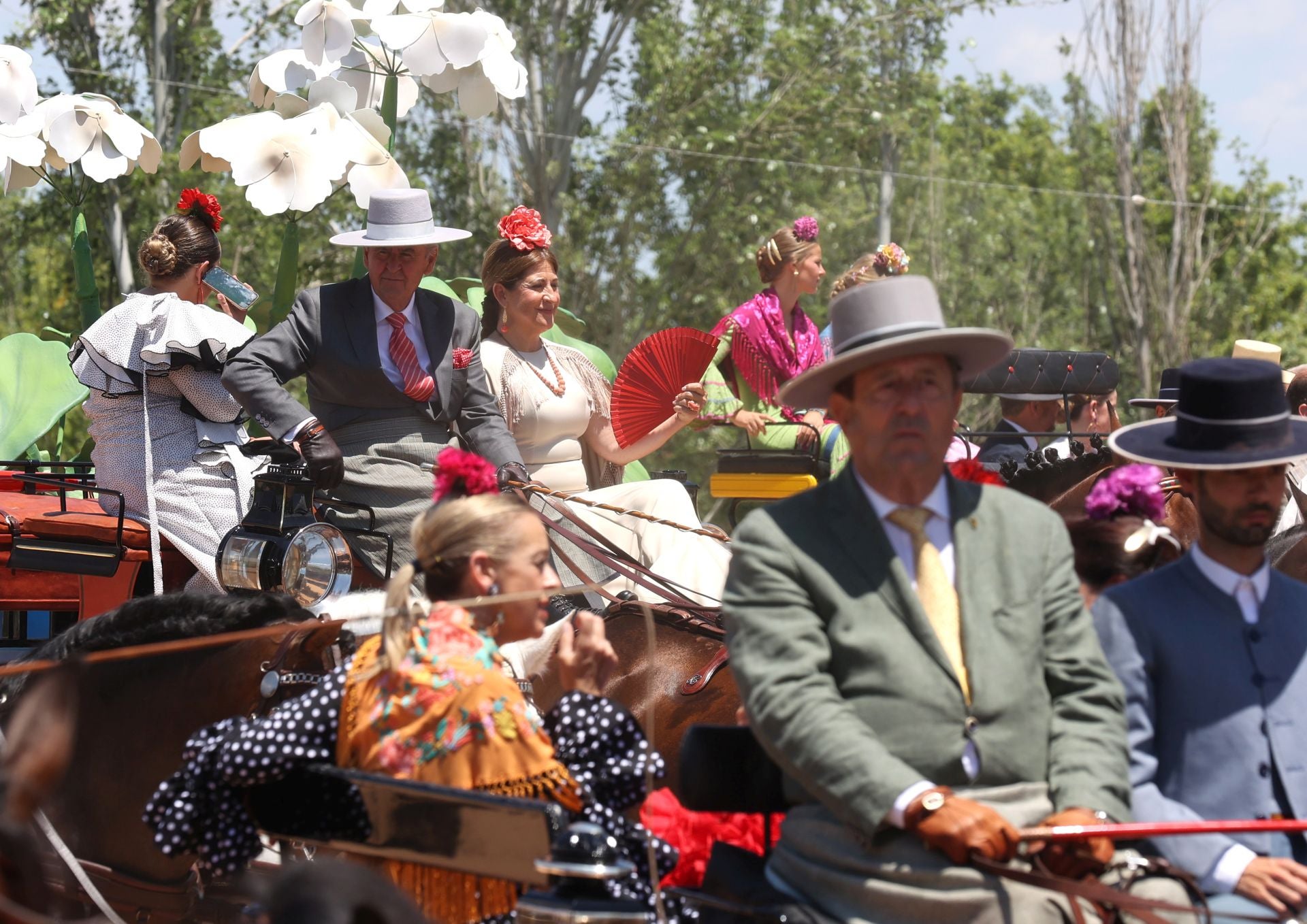 Las mejores imágenes del ambiente del sábado de Feria en Córdoba