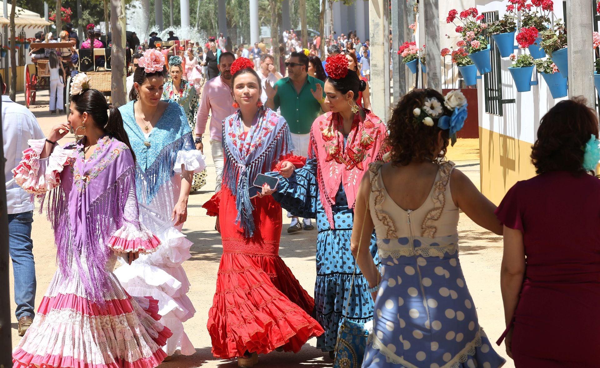 Las mejores imágenes del ambiente del sábado de Feria en Córdoba