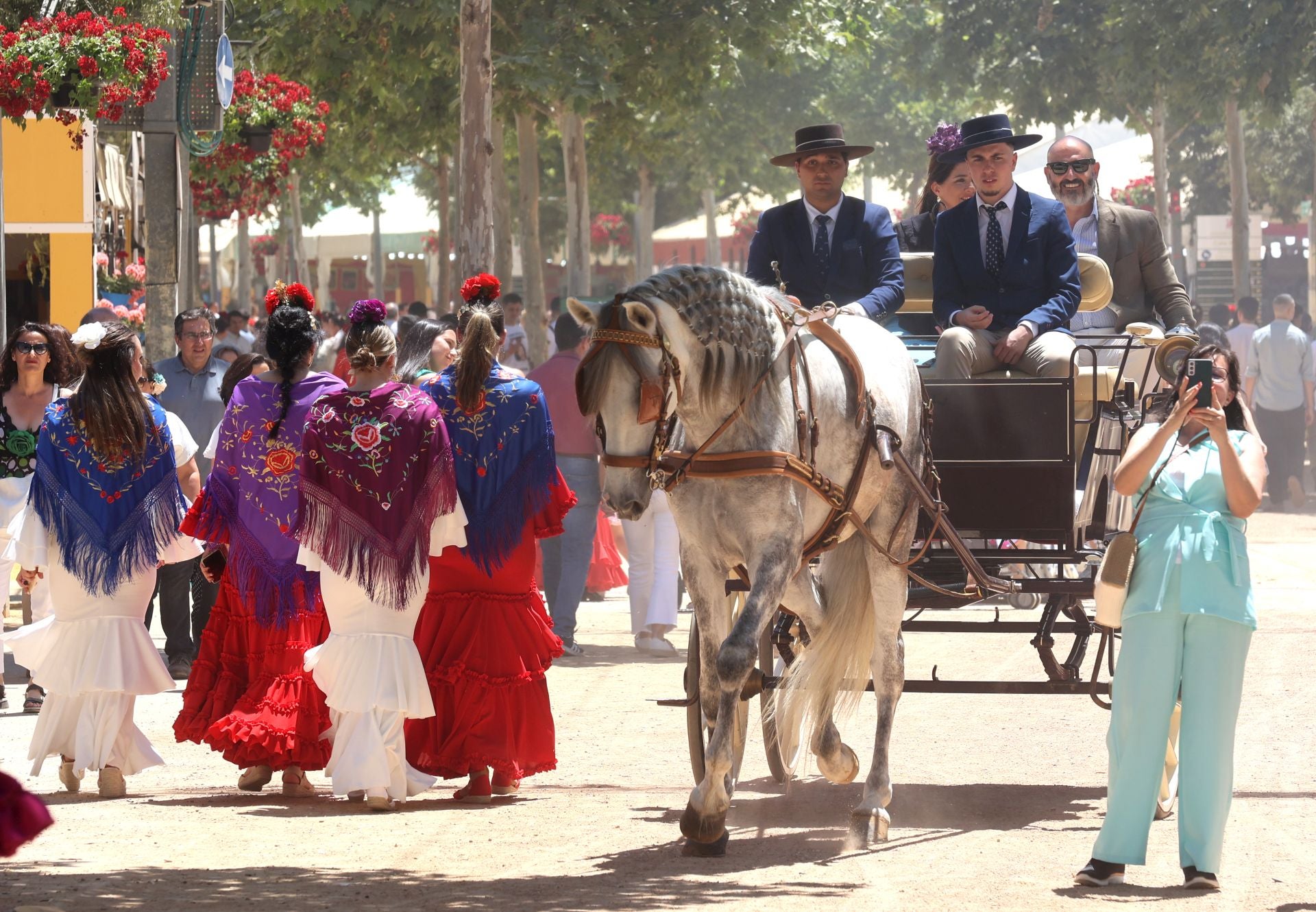 Las mejores imágenes del ambiente del sábado de Feria en Córdoba