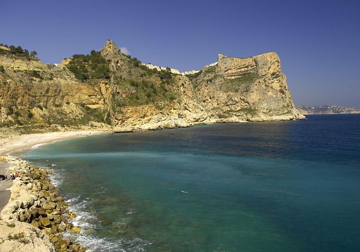 Imagen de archivo de la Cala del Moraig, en Poble Nou de Benitatxell, Alicante