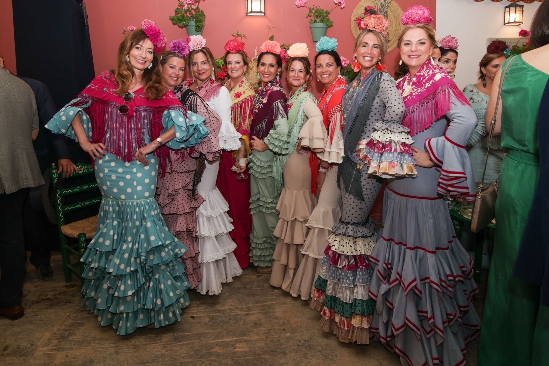 El ambiente en las casetas del sábado de Feria en Córdoba, en imágenes