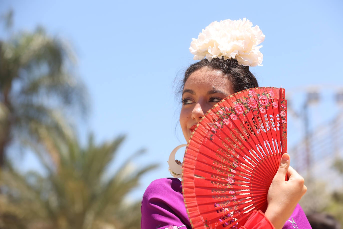 Ambiente de gala en el domingo de Feria de Córdoba, en imágenes