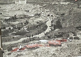 Los alumnos de la Escuela de Arquitectura de Toledo sugieren un mirador desmontable en el Valle