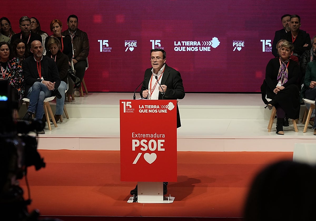 El diputado extremeño Miguel Ángel Gallardo