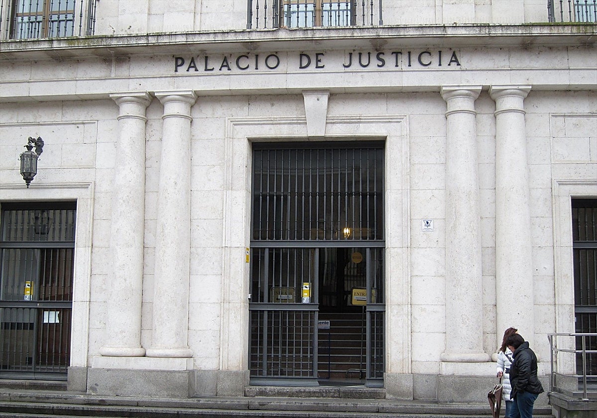 Imagen del exterior de la Audiencia Provincial de Valladolid