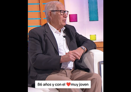 Un hombre de 86 años va al programa de Juan y Medio a buscar novia y deja a todos sorprendidos: «Hago siete kilómetros todos los días»