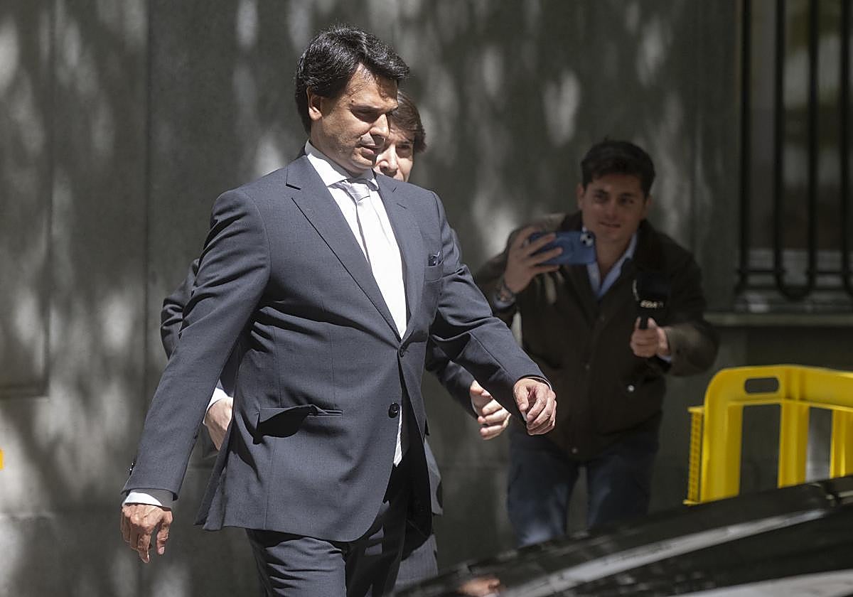 Alberto González Amador, novio de Isabel Díaz Ayuso, en el Supremo.