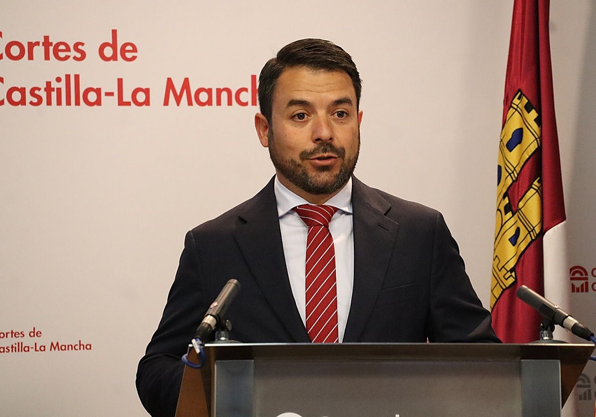 Iván Sánchez, portavoz de Vox en las Cortes regionales