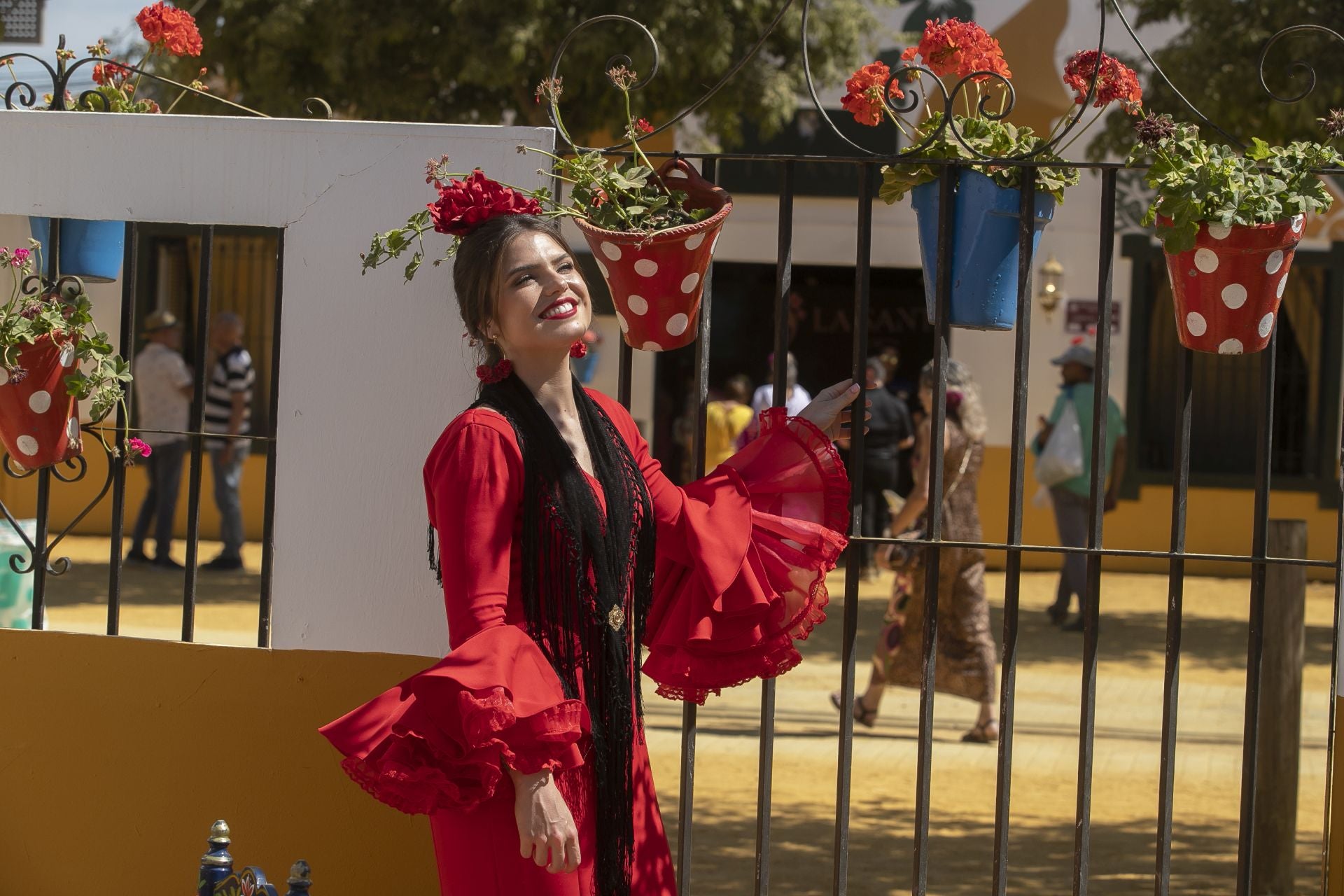 El lucido ambiente el martes de Feria de Córdoba, en imágenes