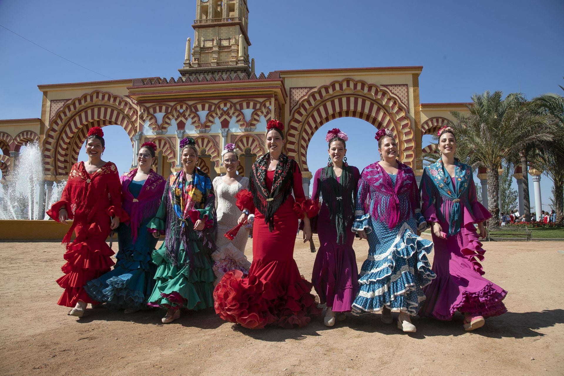 El lucido ambiente el martes de Feria de Córdoba, en imágenes