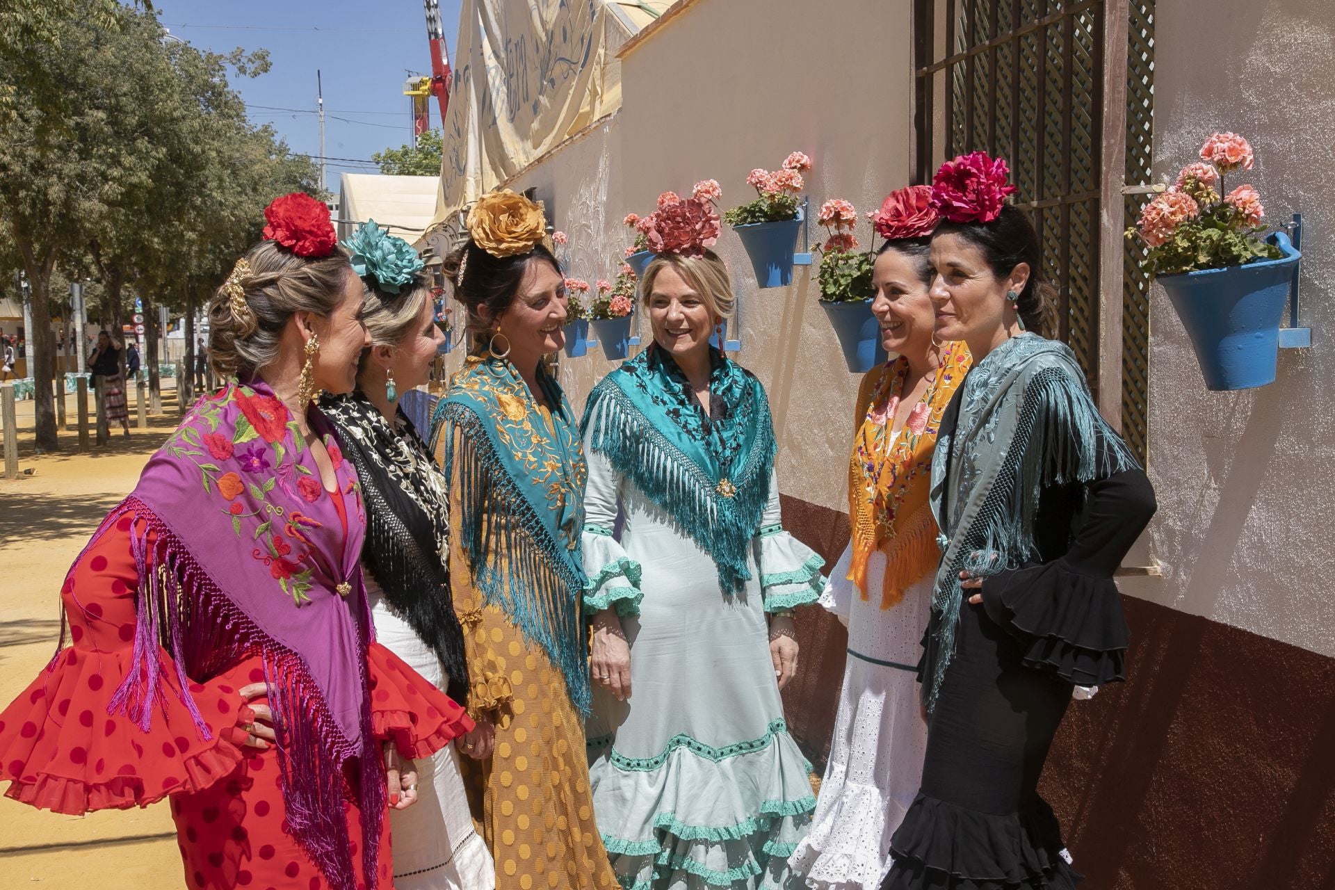 El lucido ambiente el martes de Feria de Córdoba, en imágenes