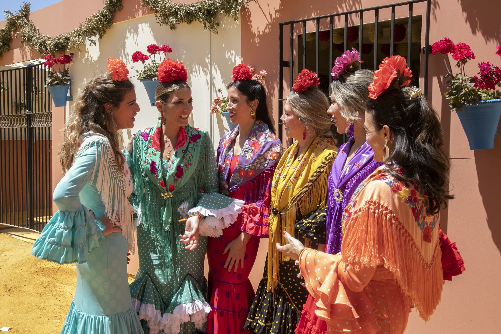 El lucido ambiente el martes de Feria de Córdoba, en imágenes