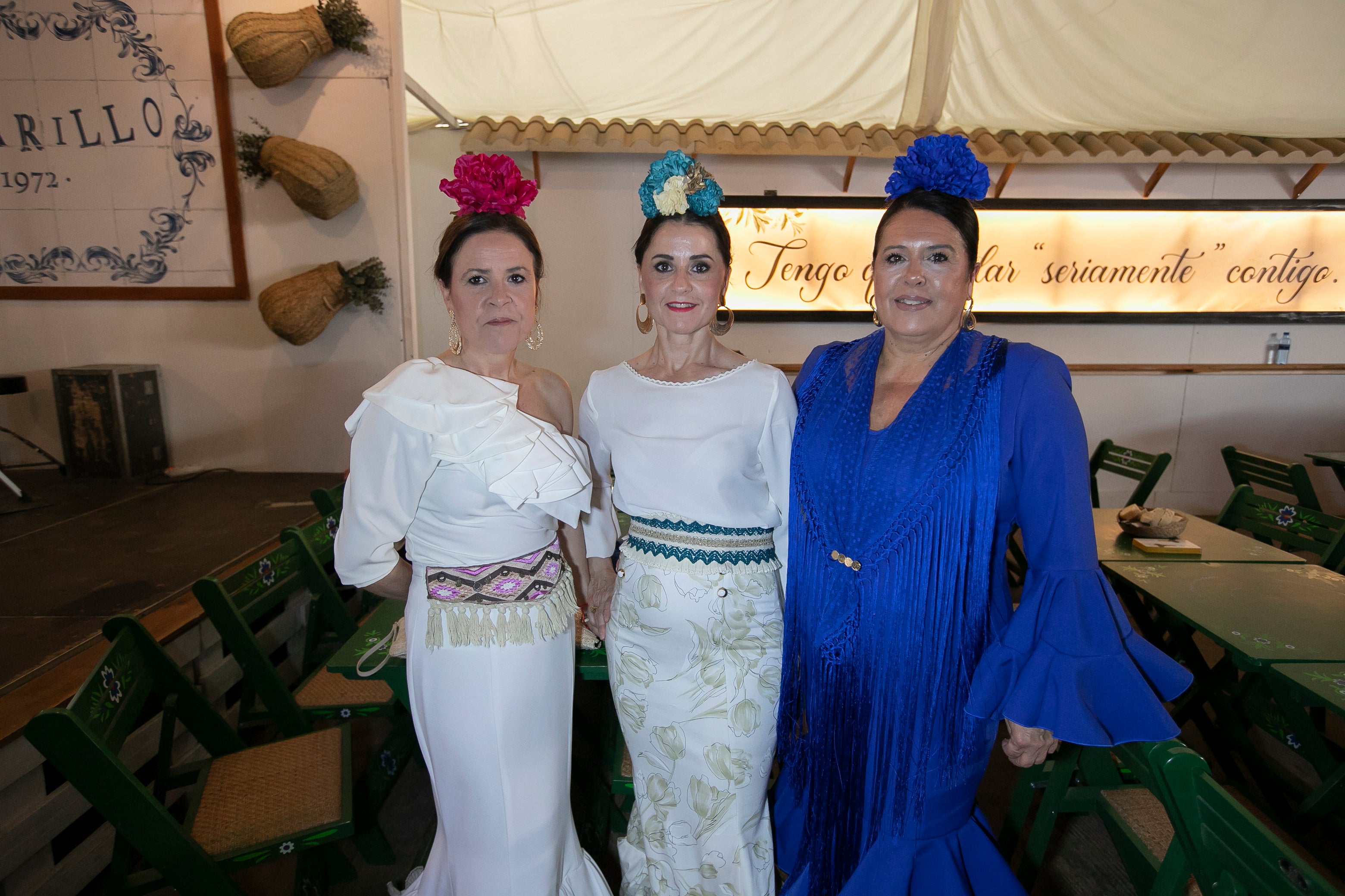 Las mejores imágenes del ambiente en las casetas el martes de Feria en Córdoba