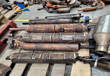 Descubren 170 kilos de cocaína oculta en catalizadores enviados desde Brasil a Alicante