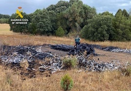 Cae un grupo especializado tras el robo de más de 22 toneladas de cable de cobre