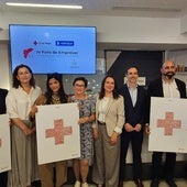 Hidraqua y Cruz Roja buscan la generación de alianzas sociales en la Vila Joiosa con la complicidad de empresas, instituciones y entidades locales