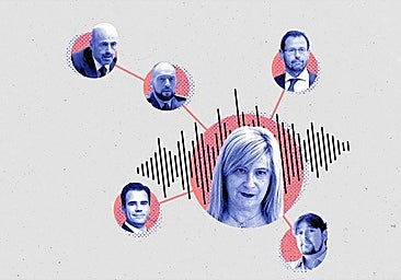 Mandos de la UCO, empresarios, Delcy... ¿Quién es quién en los audios de la 'fontanera' del PSOE?