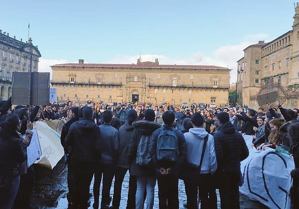 Estudiantes de Medicina en foto de archivo