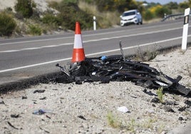 Tres muertos en un accidente de tráfico en la N-432 en un choque frontal entre dos turismos en Baena